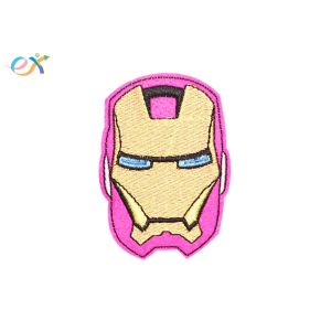 Personalized Custom Embroidered Badge Patches , Iron On Fabric Patches For