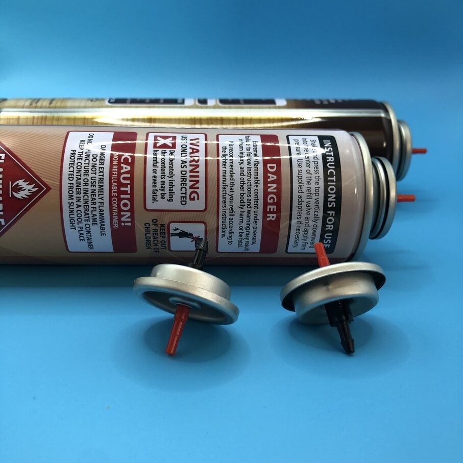 Convenient Gas Refill Valve for Universal Butane Lighter Refills