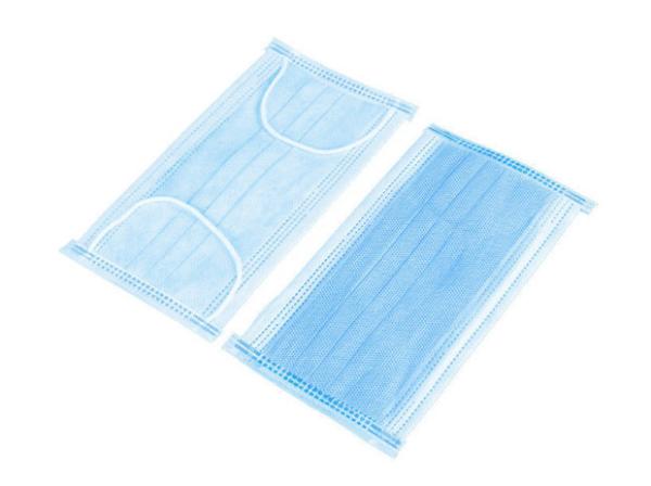 Biodegradable 3 Ply Non Woven Disposable Medical Face Mask