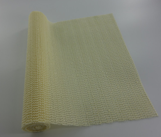 Polyester Mesh PVC Non Slip Mat For Instrument And Tools Poly Bag Packing Plastic Fabric