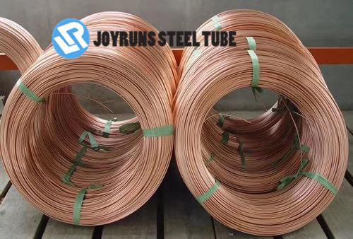 4.76*0.5MM Steel Bundy Tube ASTM A254 DC 04 Copper Coated Carbon Welded Steel