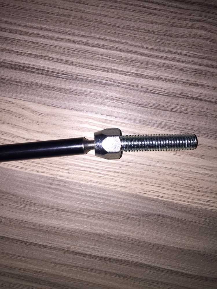 Long Thread Stainless Steel Gas Springs , Industrial Gas Springs Lift Struts 900N