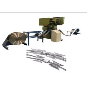  Automatic PLC Razor Wire Machine 50-70 Times/Min Manufactures