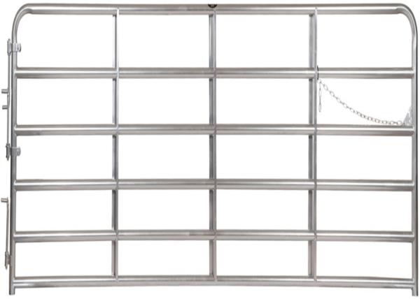 51″ inches in height Consist of 2″ Galvanized O.D. round tubular steel farm