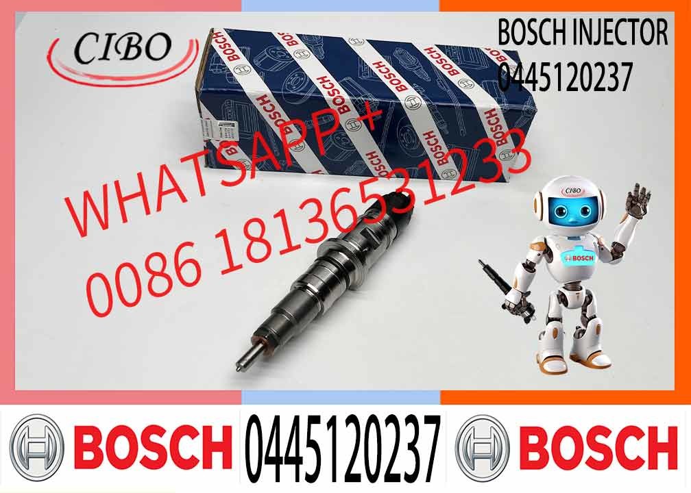 Diesel Fuel Injector 0445 120 237 Common Rail Injector 0445120237