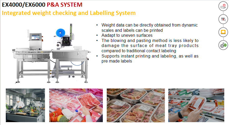 Automatic Piezo High Resolution Inkjet Printer Case Labeling System For Packaging Lines