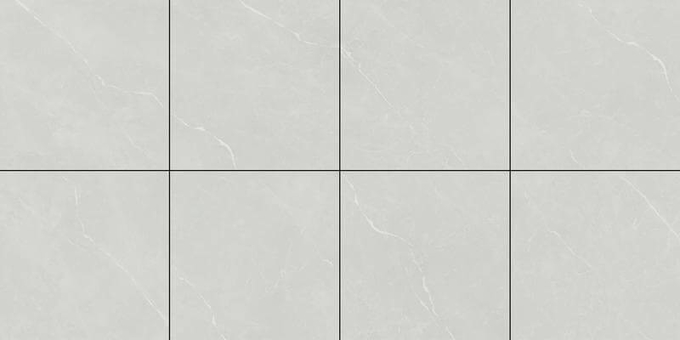 Stunning Interior Floor Durable 1200x1200mm Gray Glazed Polished Porcelain Tile For Bathroom And Bedroom