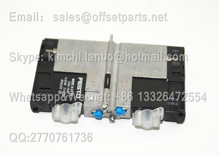 173450 Cylinder Valve A302 0.65W 21V DC IP00/65 Offset Printing Machine Spare Parts Solenoid Valve CPA10-M1H-5JS