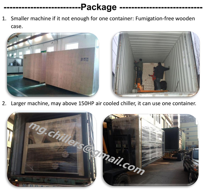 50 Ton Eco-friendly Air Cooled Screw Water Chiller