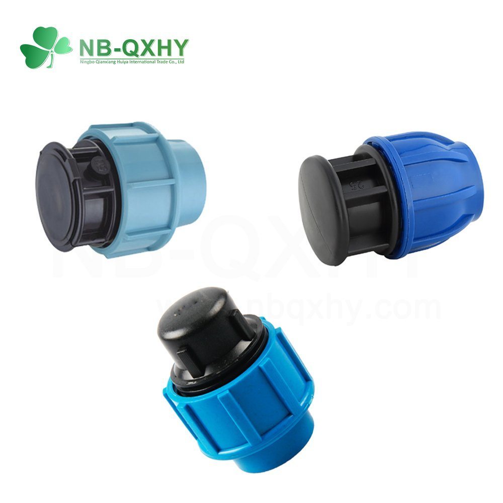 Polypropylene/PP Comperession Pipe Fittings End Quick Cap for Irrigation