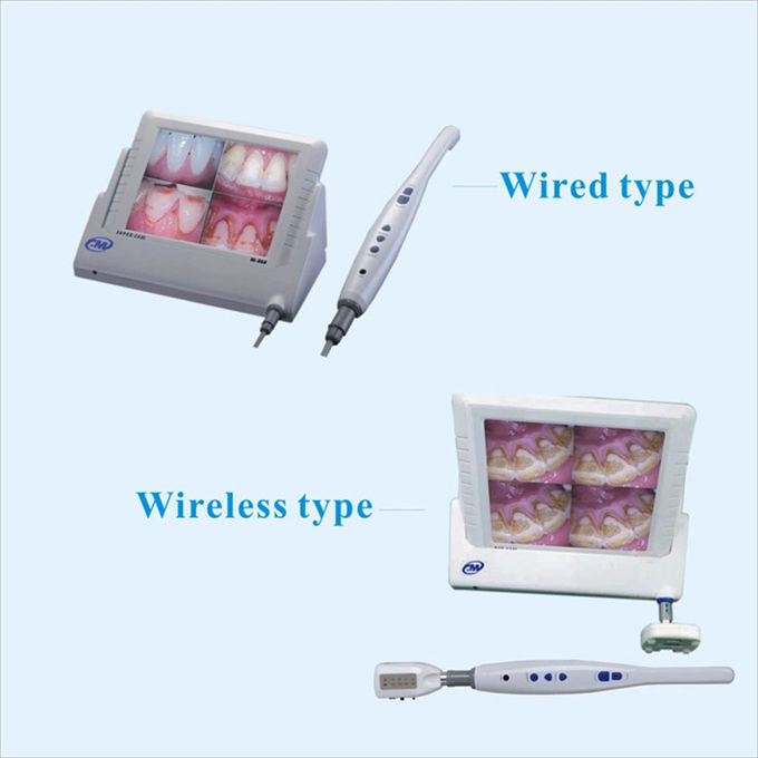 Dentist Intra Oral Camera 8 Mega Mouth Mirror Scanner Endoscope With 8 Inch Monitor