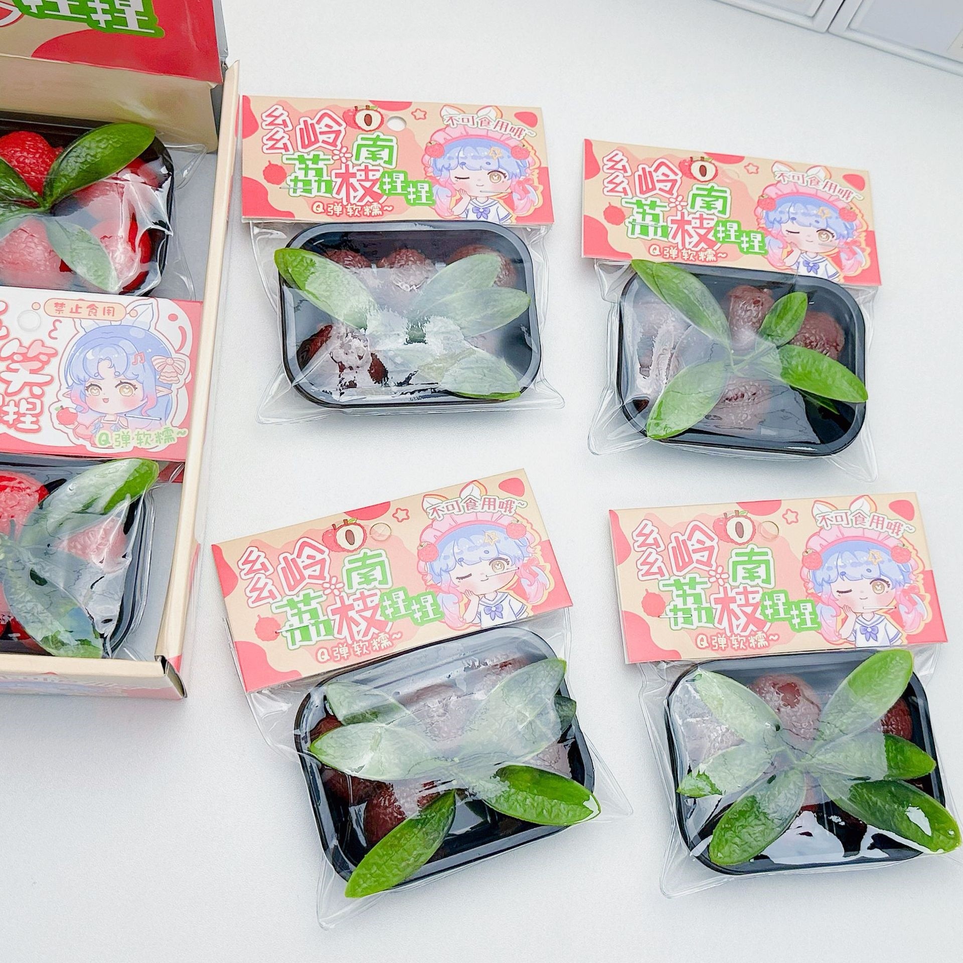 Funny Fruit Food Design Kids Squeezing Toy Supply For Kindergarten Adults Decompression