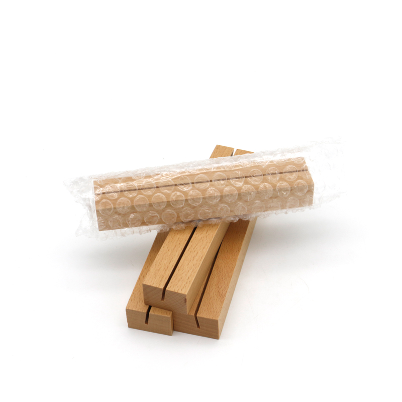 Wooden Menu Base Table Top Memo Stand