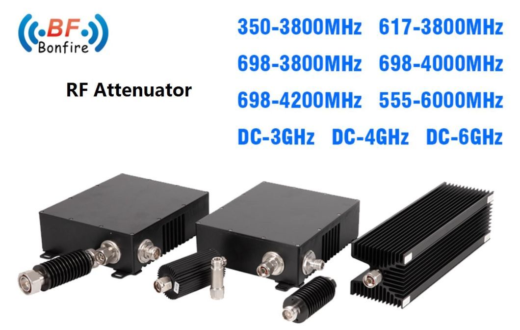 DC-3000MHz 5W 10W RF Variable Attenuator Adjustable Attenuator Stepped Attenuator Step Att N-F