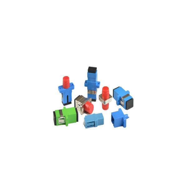 Single Mode Multi Mode Fiber Optic SC Simplex Flange Adapter Coupler for Network None