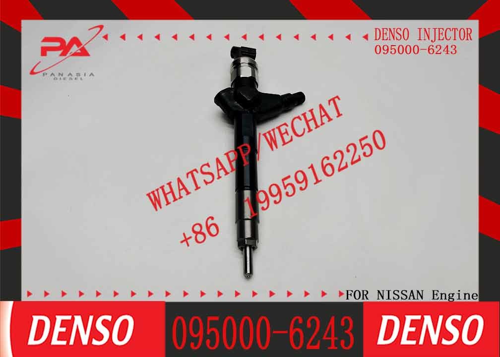 NEW Common rail injector 095000-6240 095000-6243 fuel injector 16600-VM00A 16600-VM00D 16600-MB40E For Nissan Navara