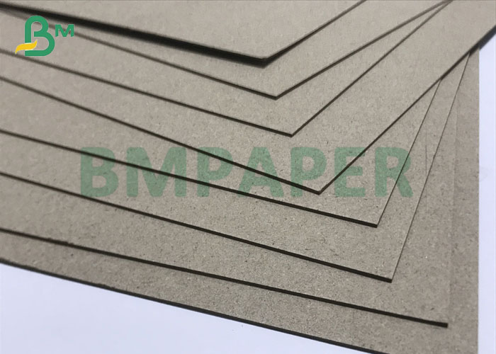 Double Gray Color 1mm 2mm Thick Uncoated Hard Grey Cardboard Sheet For Bookcover