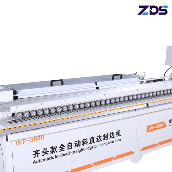 Quality sandwich board Automatic Edge Banding Machine Adjustable Bevel Angle for sale