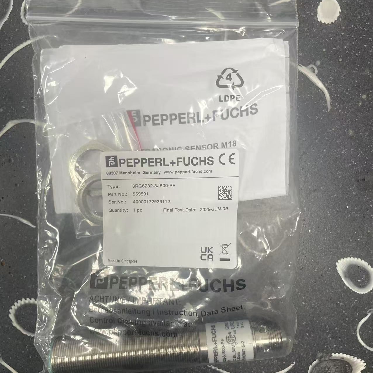  3RG6232-3JS00-PF | Pepperl Fuchs | Ultrasonic sensor Manufactures