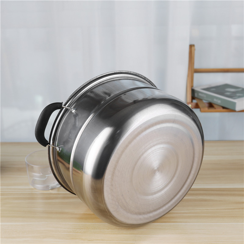 All - Season Household Stackable Steamer Pot Two Layers With Handle