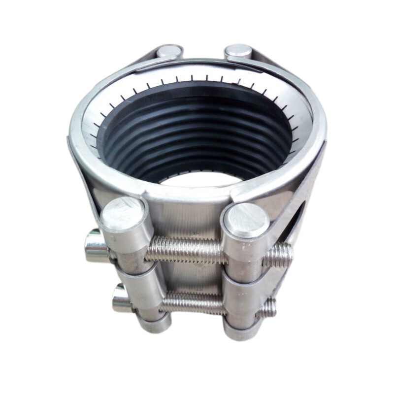 2 Inch Pipe Repair Clamp For Elbow Round Head Equal 304 Stainless Steel Pipe Connector