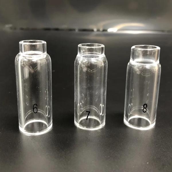 OEM Support UPPERWELD 10NQ-6 7 8 Clear Glass Nozzle Tig Accessories for Tig