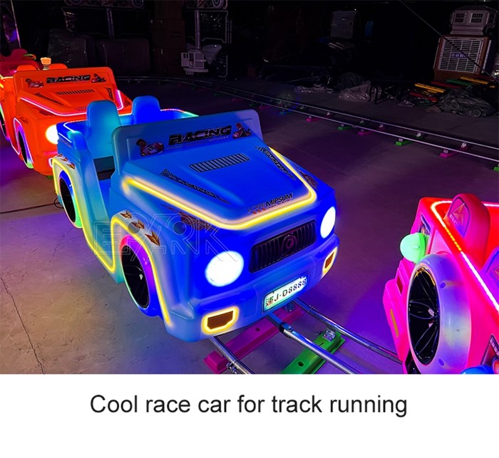 10 Players Electric Train Children Ride Equipment Mini Kids Rail Track Train