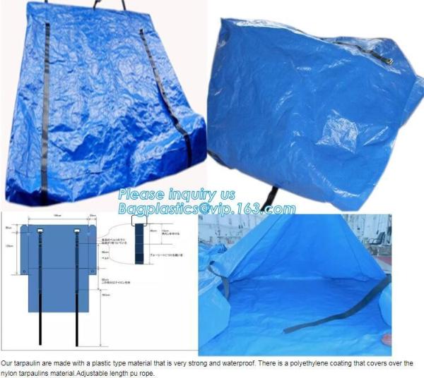STRONG SEWING BLUE COATING WATERPROOF PE MATTRESS COVERS,REINFORCED PORTABLE