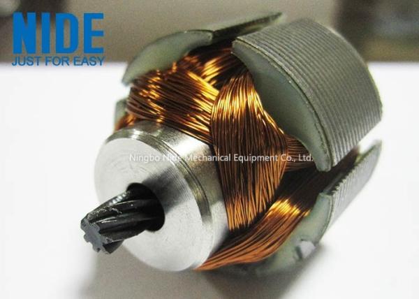 Auto Small Grinder And Juicer Motor Winding Machine / Armature Coil Winding