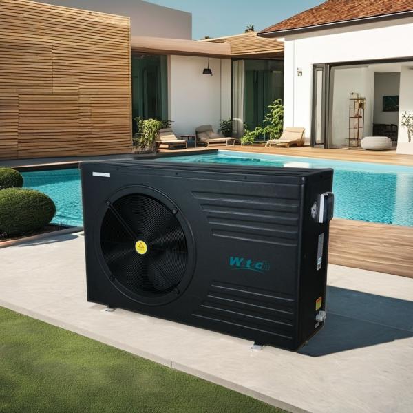 5.0 COP Plastic Housing 7.8 KW R32 Swimming Pool Heat Pump Wifi Controlled 3.4m³