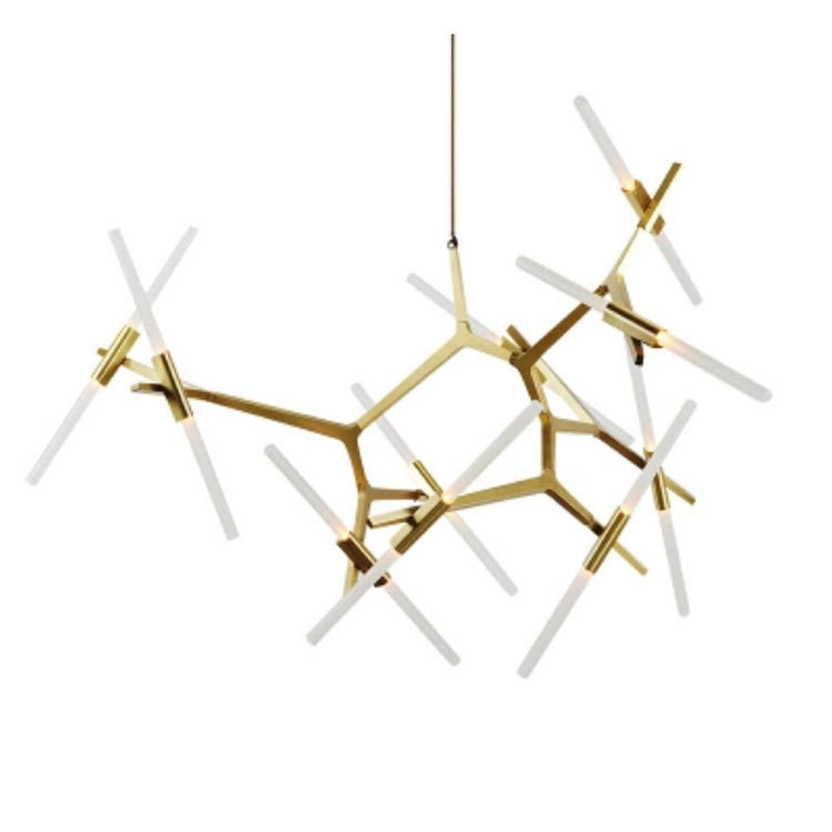 Rotate 360 Degree Aluminium G9 Ceiling Pendant Lighting For Living Room