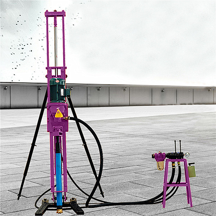 Portable Bucket DTH Drilling Rig Machine SRQD70 Mining Borehole Rotary Drilling Rig