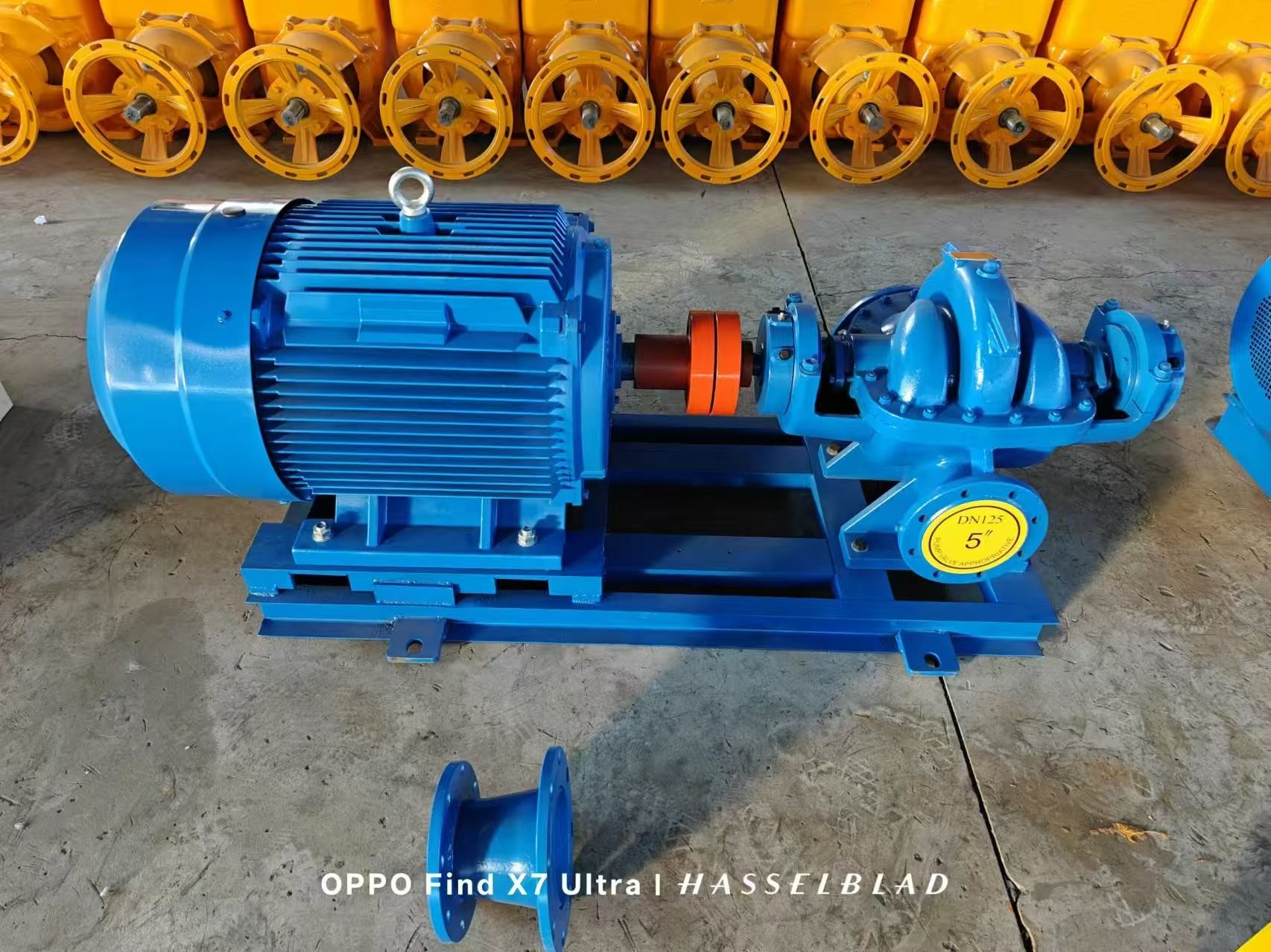 Insulation Class F Double Suction Split Casing Pump for Heavy Duty Applications