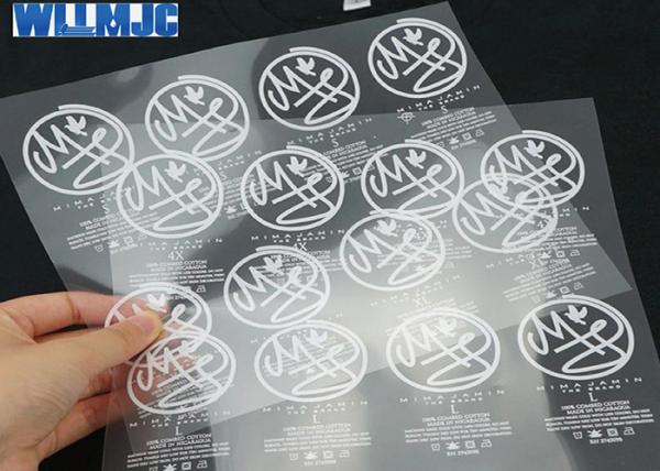 Size Label Heat Transfer Ironing Stickers For DIY Handcraft Clothes Size Tags