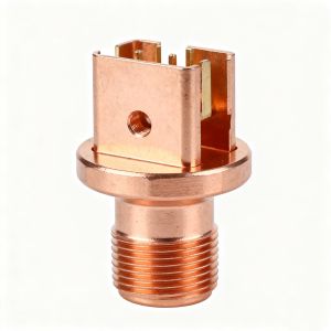 Phosphor Bronze Connector Precision CNC Machining China Custom Electrical