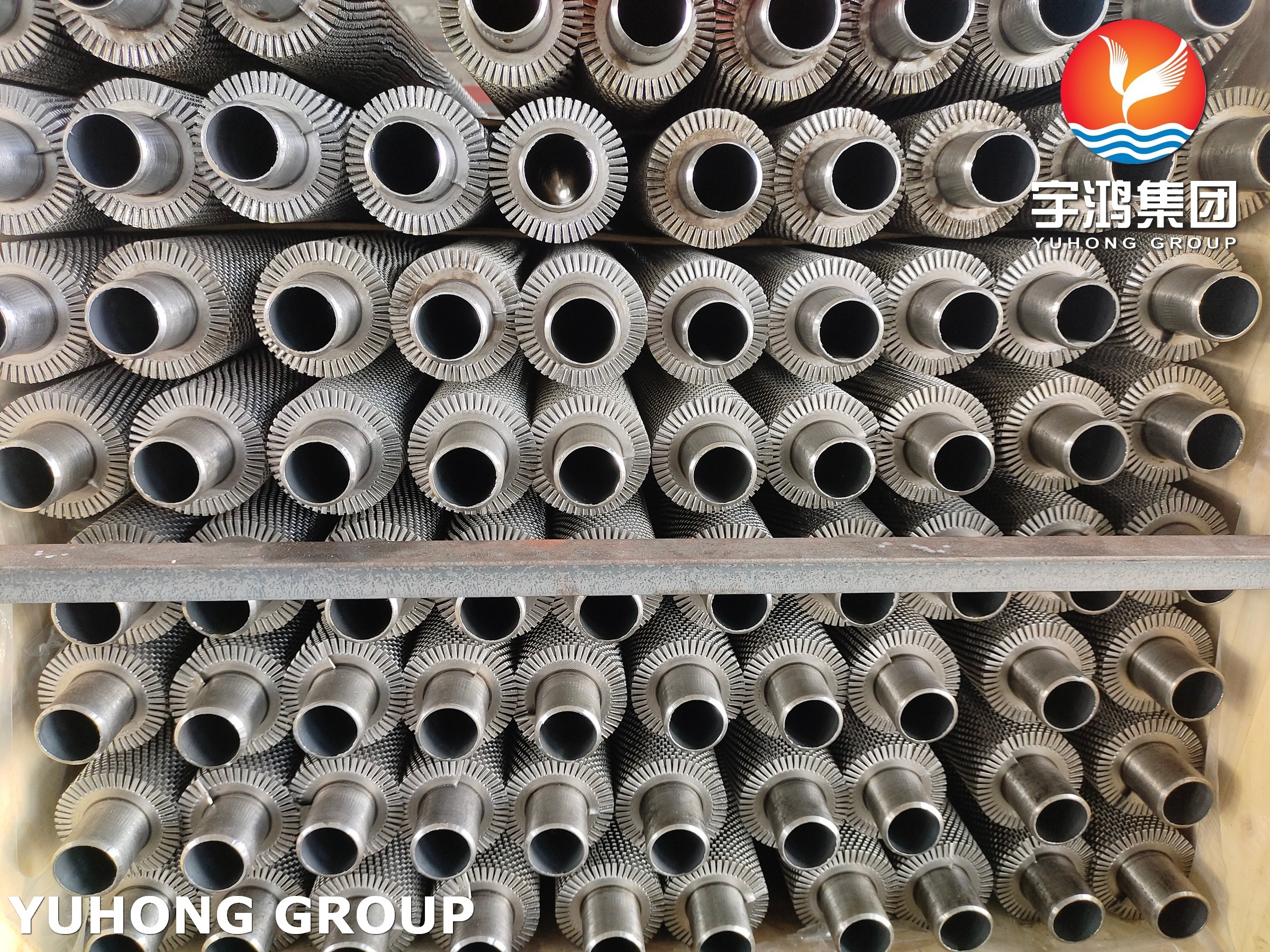 ASME SA192 / ASTM A192 Serrated Fin Tube For Heat Transfer