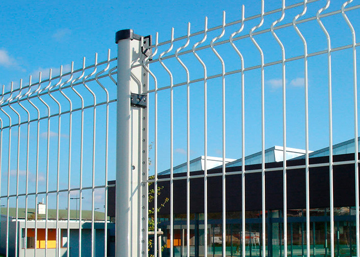 Welded 3d 1.8x3.0m Triangle Fence Panel Anti Corrosion