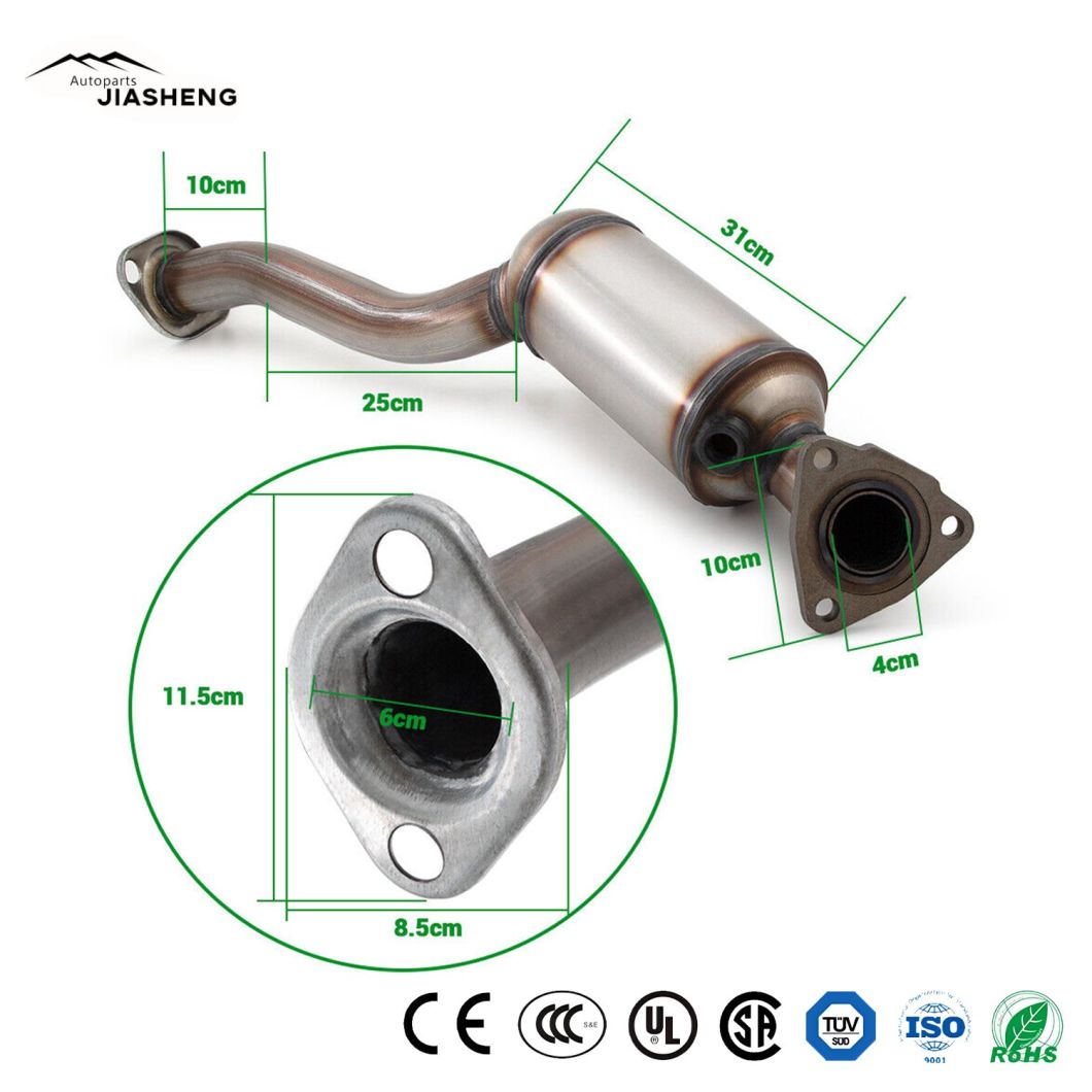 Honda Fit 1.5L L4 Euro 1 Catalytic Converter Metallic Exhaust Catalyst Auto Catalytic Converter
