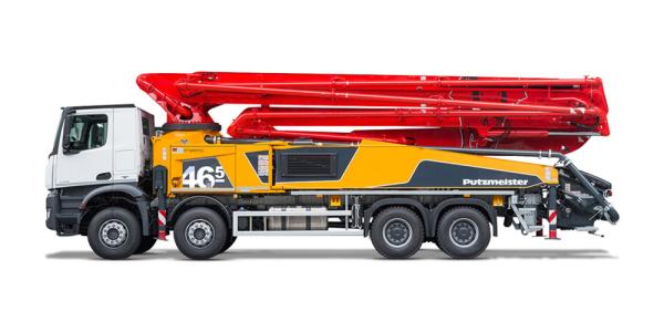 Used Putzmeister Boom Concrete Pump M46-5 4141 For Sale