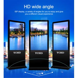 Ultra Thin LCD Advertising Player / AD Display OED ODM Acceptable