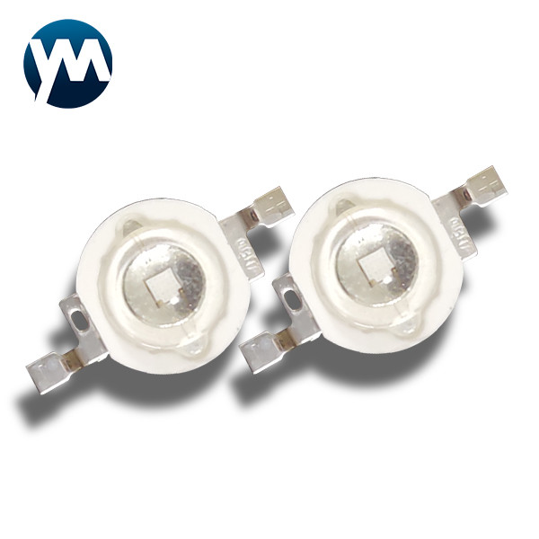 UV LED SMD 3W Imitation Lumen Lamp Beads Silicone Lens High Power UV LED