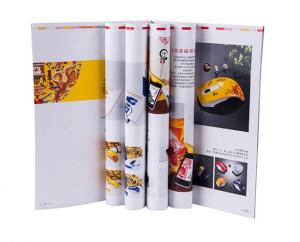 China custom color commercial product brochure printing services online manufacturer on sale