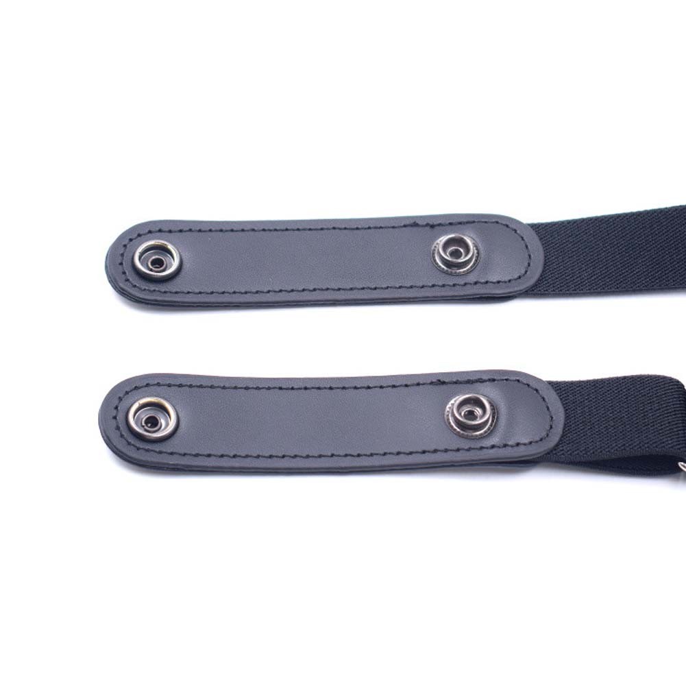 OEM Invisible Belt Womens Black Buckle Free Invisible Belt Polyester