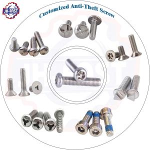  Zinc Plated M2 M3 M4 Triangle One Way Security Torx Tamper Proof Screw with Pin Manufactures