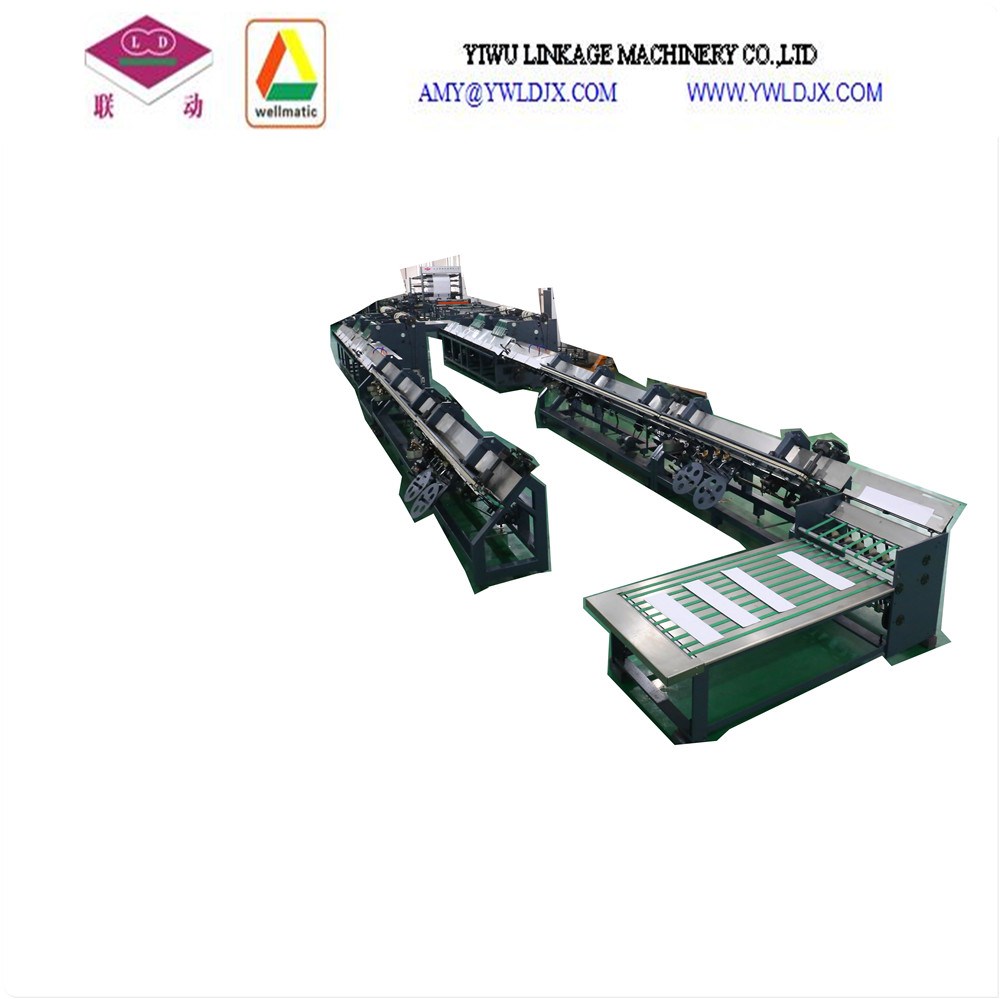 Advanced Soft Cover Exercise Book Machine for Full Line Ruling Folding Cutting Binding All in One