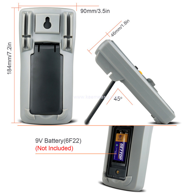 Kaemeasu 02A Handheld Industrial Voltmeter Digital Aneng Multitester NCV T RMS Electric Test Meter