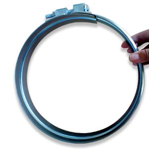 Screw Mount Clamps With Zinc Plated Finish For Wide Pipe