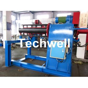 High Speed Hydraulic Auto Uncoiler / Decoiler with Weight Capacity Of 5 / 7 / 8