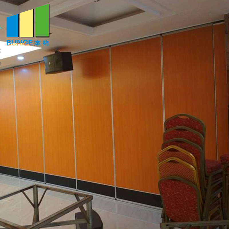 Sound Proof Operable Moveable Partition Foldable Acoustic Room Divider For Auditorium