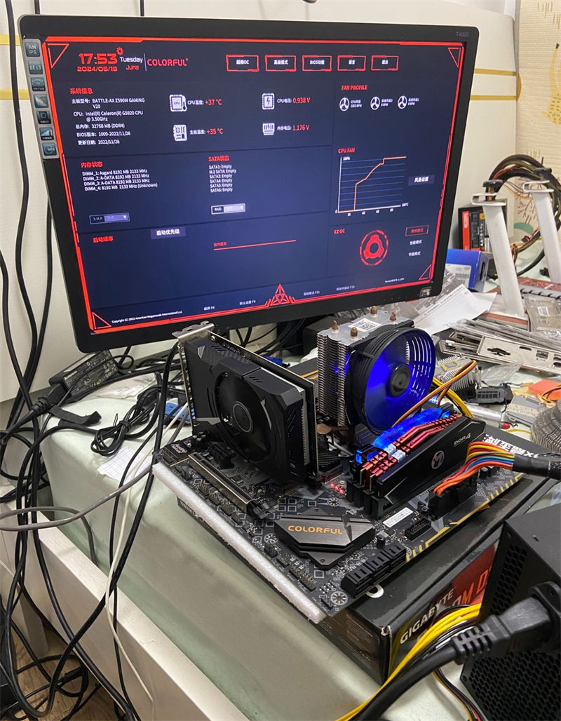 Customized For Colorful computer motherboard BATTLE-AX Z590M GAMING V20 pc gaming motherboard Z590m mainboard